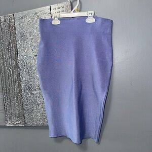 Lilac bandage skirt